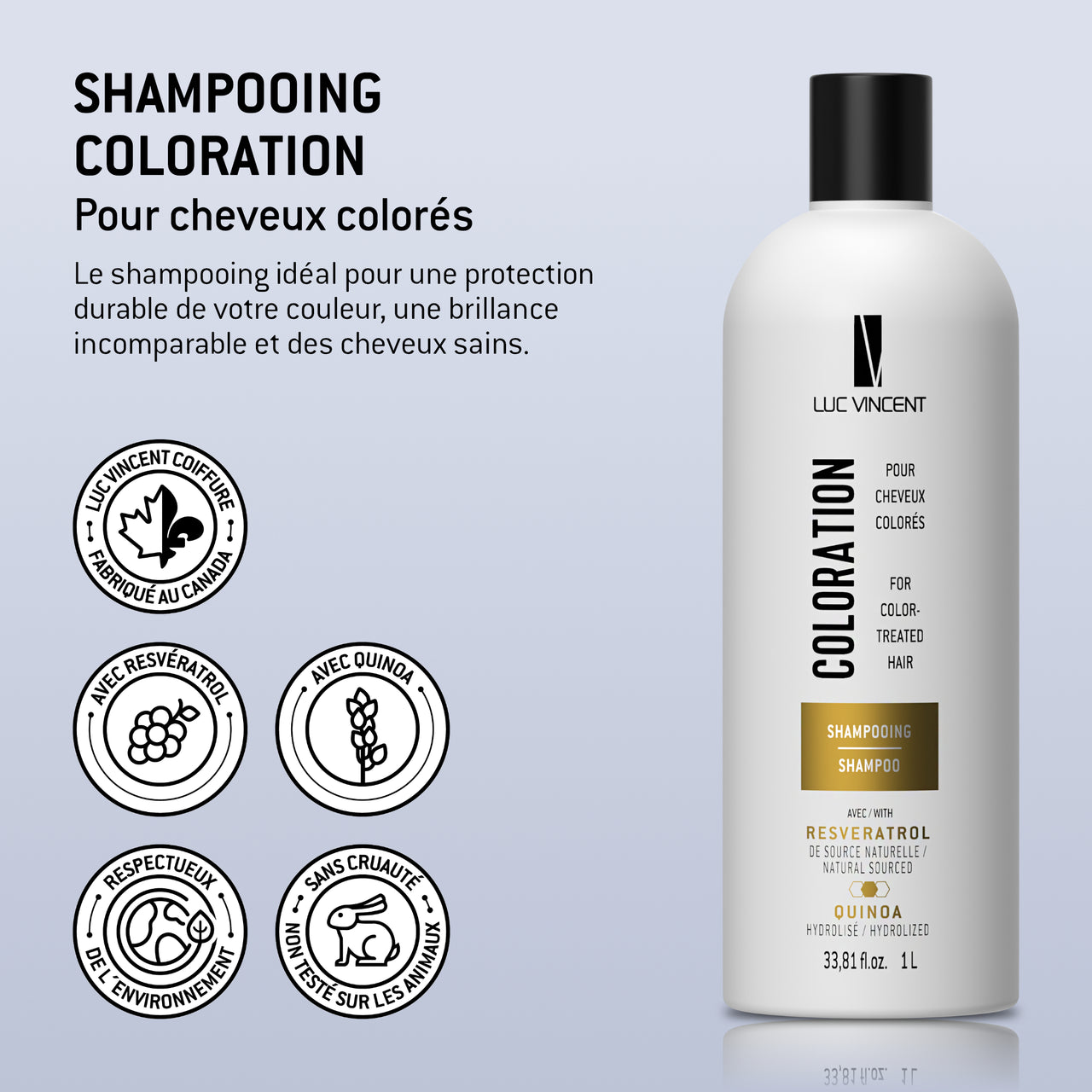 Shampooing coloration - Luc Vincent