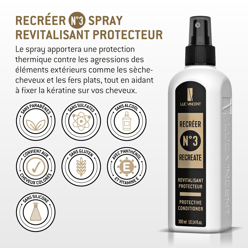 Système RECRÉER nº3 : revitalisant protecteur - Luc Vincent