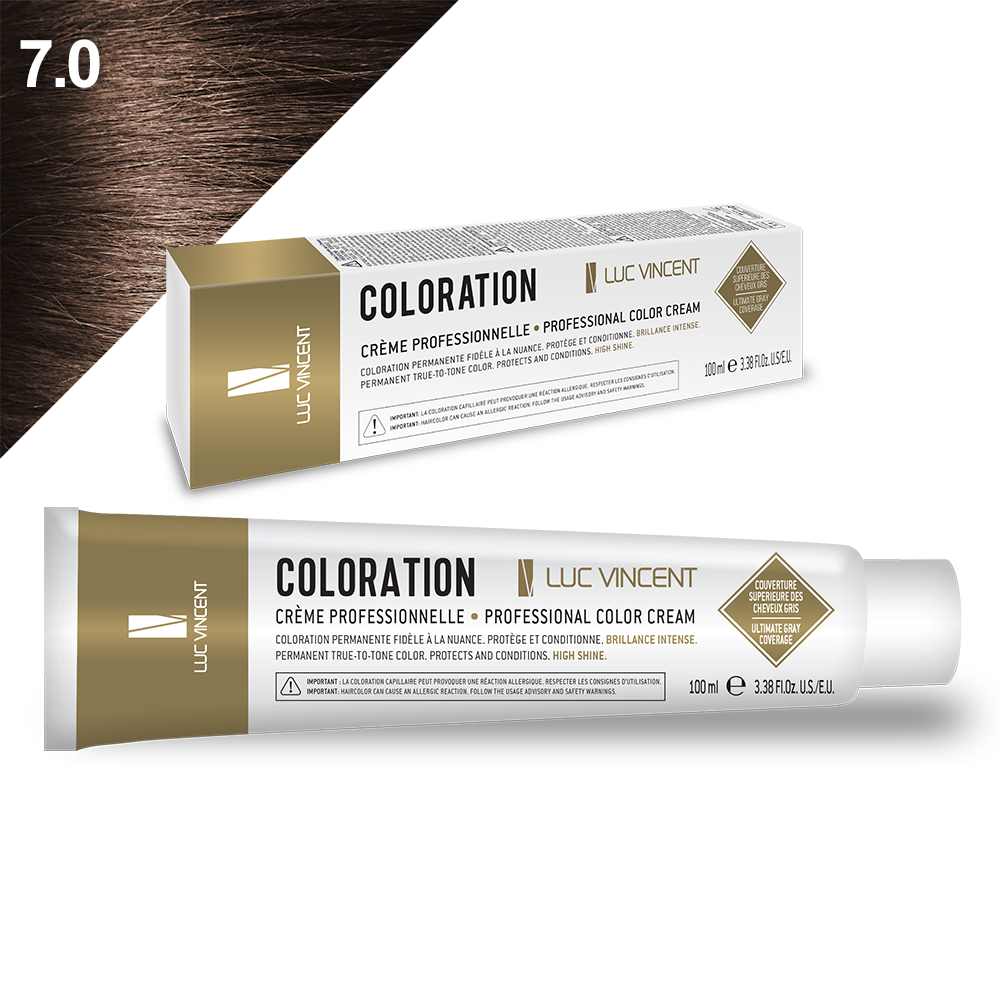 7.0 Blond moyen naturel - vue alternative 2