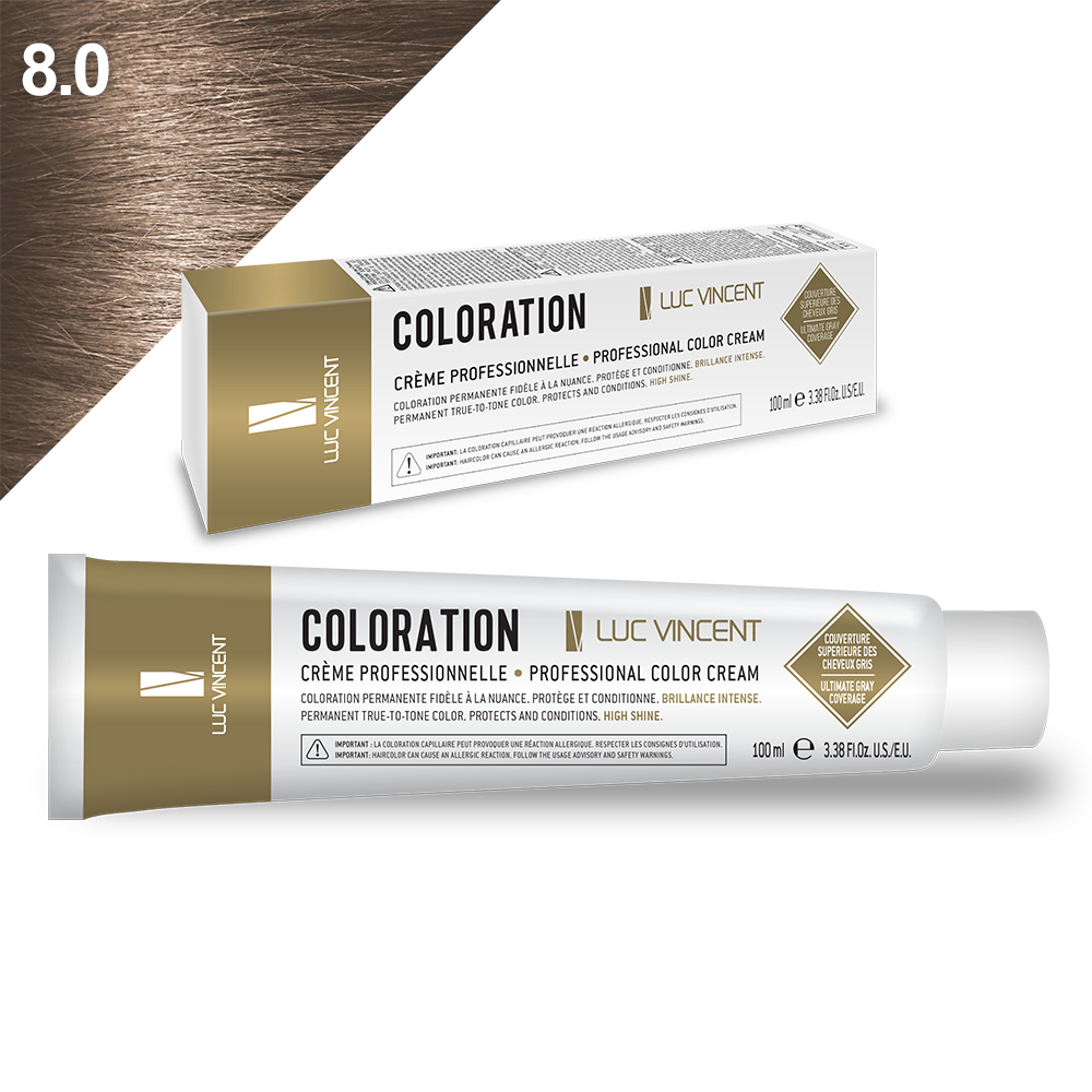 8.0 Blond clair naturel - vue alternative 2