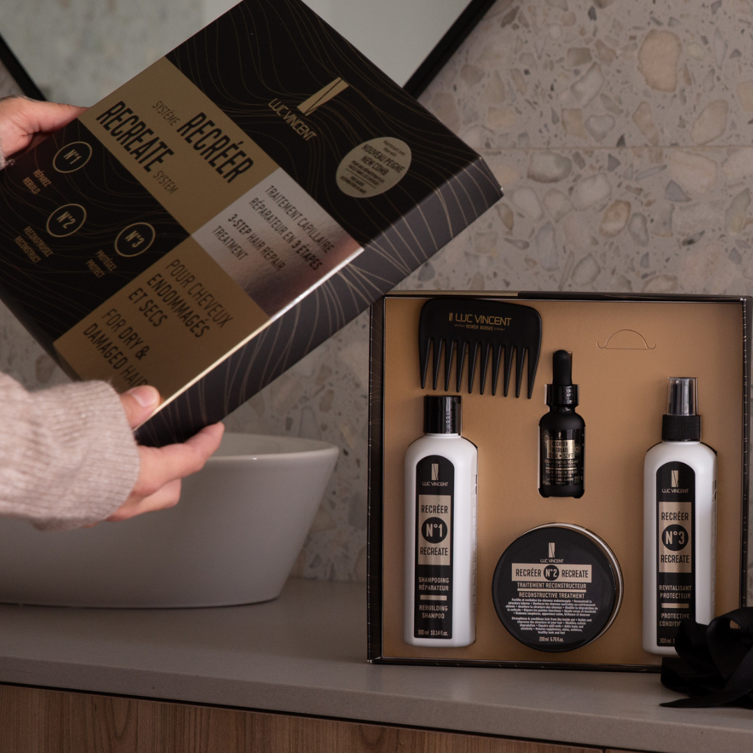 Coffret Recréer - Traitement Capillaire Réparateur en 3 étapes