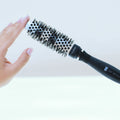 BROSSE CARRÉE 25 mm: pour cheveux courts