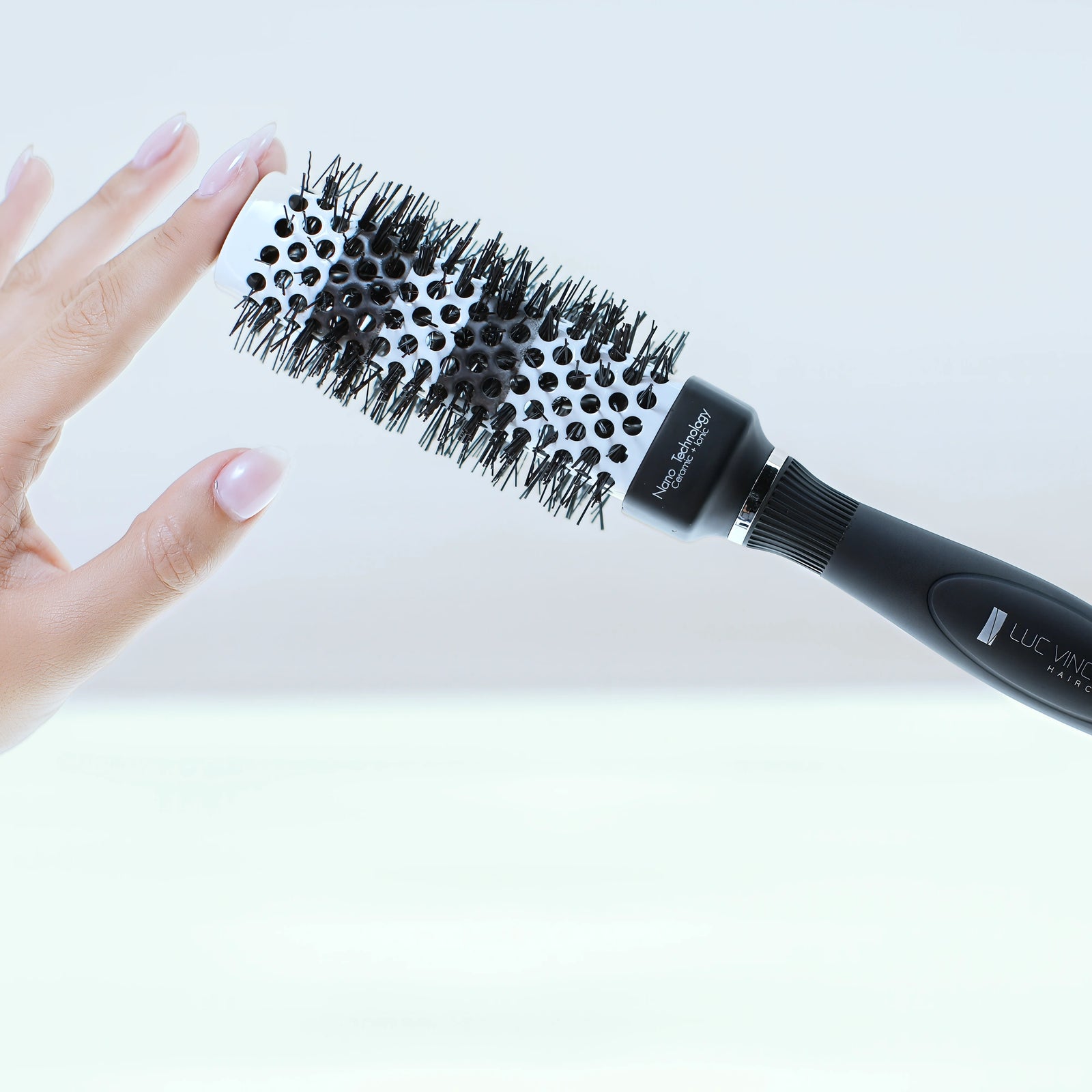 Luc Vincent Nano Ceramic Square Brush Set — (Retail Value of $119.97)
