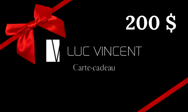 CARTE CADEAU LUC VINCENT