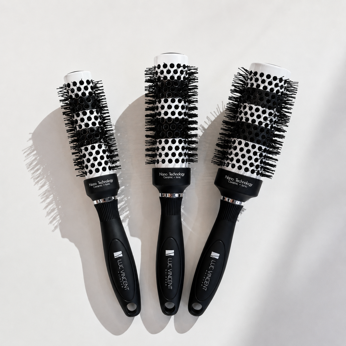 Luc Vincent Nano Ceramic Square Brush Set — (Retail Value of $119.97)
