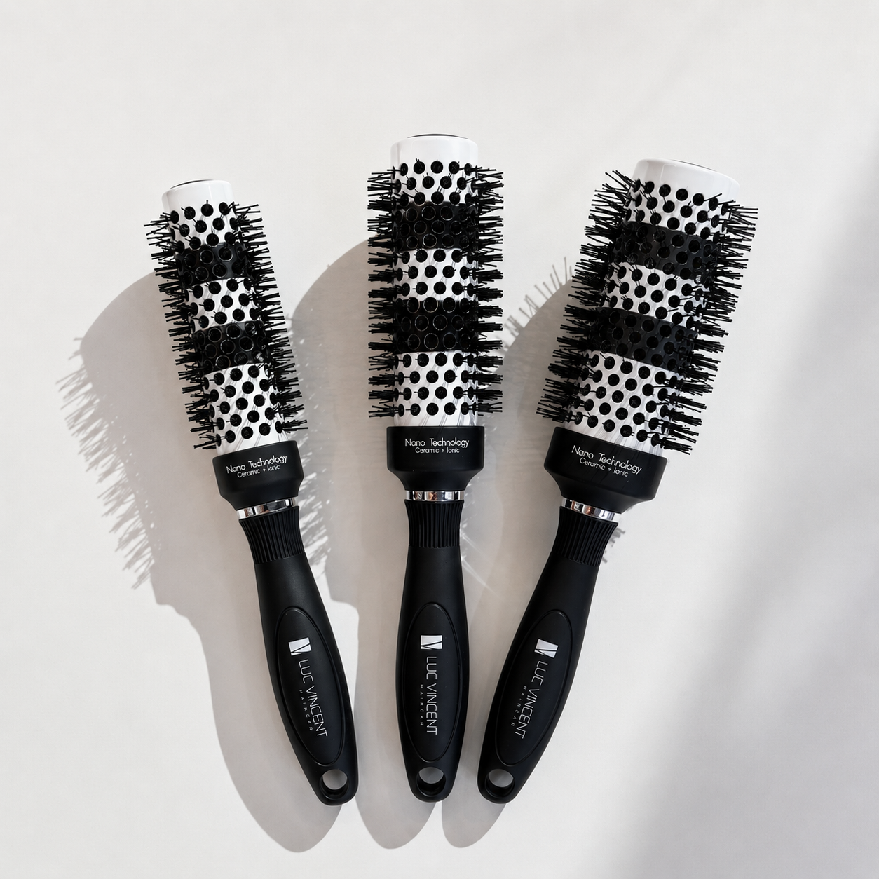 Luc Vincent Nano Ceramic Square Brush Set — (Retail Value of $119.97)
