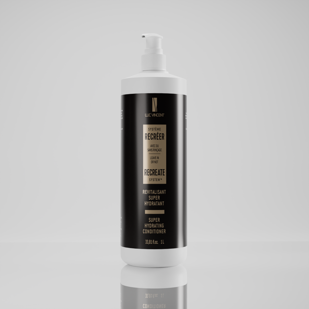 Système Recréer - Revitalisant Super Hydratant (Avec ou sans rinçage) - 1L
