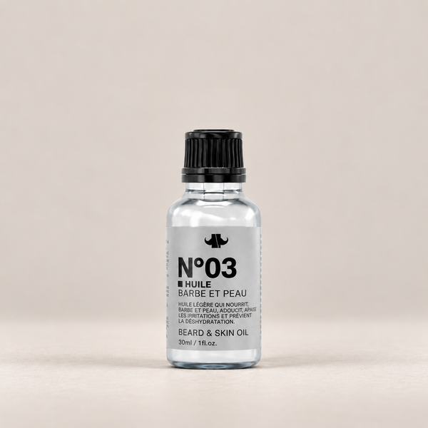 Huile N°03 pour la barbe et la peau