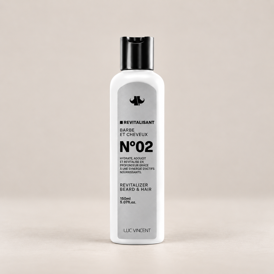 Revitalisant N°02 pour la barbe et les cheveux