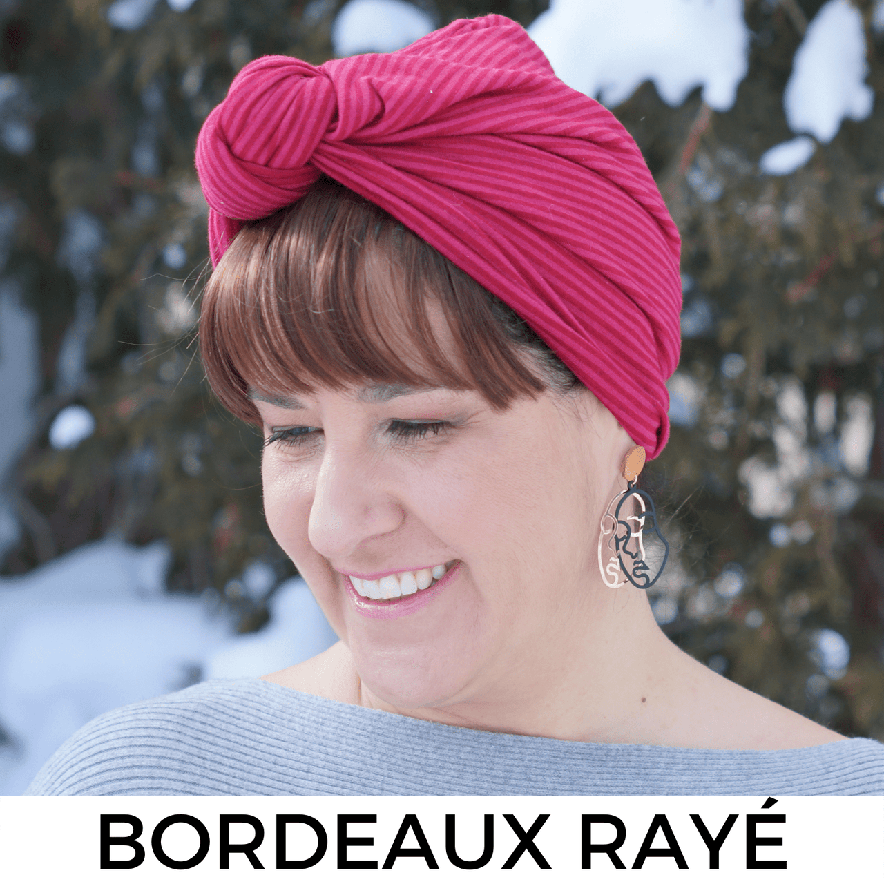 Bonnet Joy + frange amovible + 1 Revitalisant et 1 Shampoing - Luc Vincent
