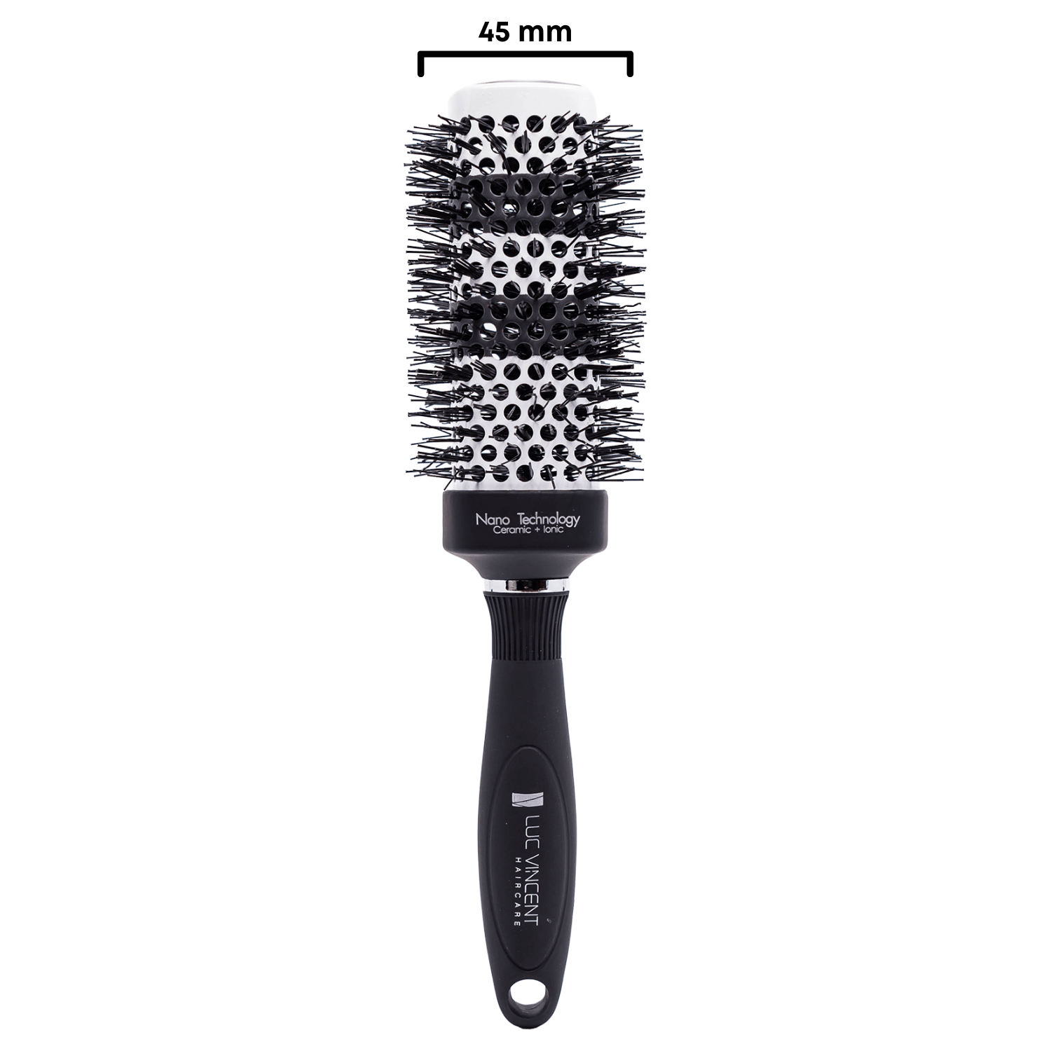 BROSSE CARRÉE 45 mm: pour cheveux mi-longs à longs - Luc Vincent