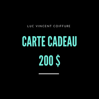 Thumbnail for CARTE CADEAU LUC VINCENT - Luc Vincent