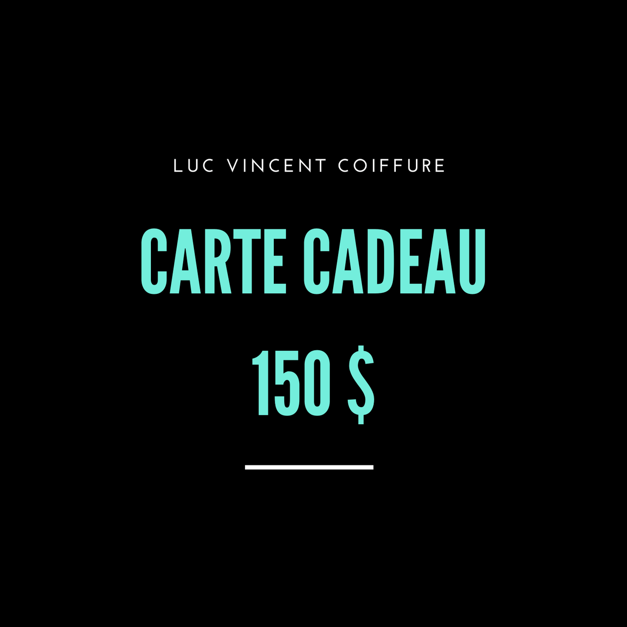 CARTE CADEAU LUC VINCENT - Luc Vincent