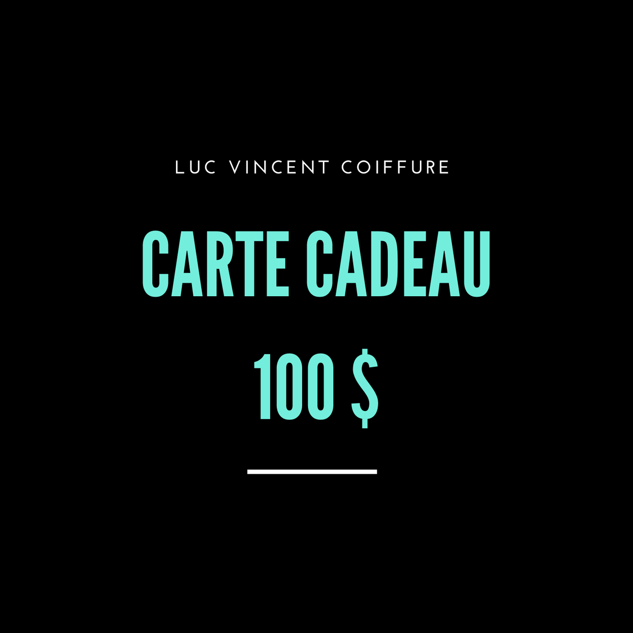 CARTE CADEAU LUC VINCENT - Luc Vincent
