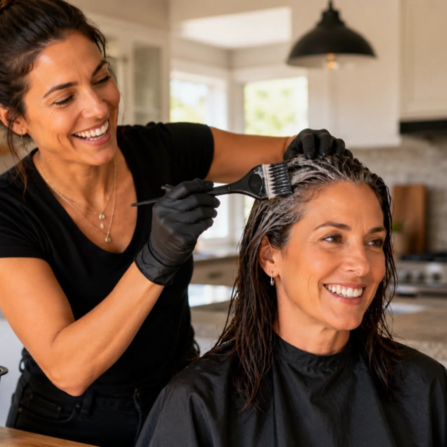 Coloration - Shampooing avant application