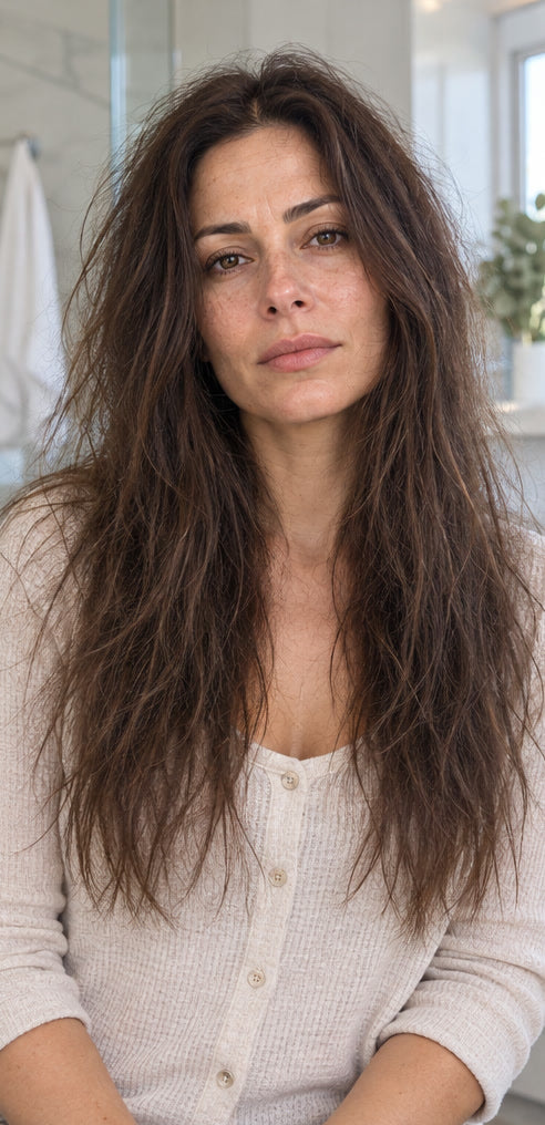 Avant : brune