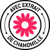 Avec extrait de chamomille