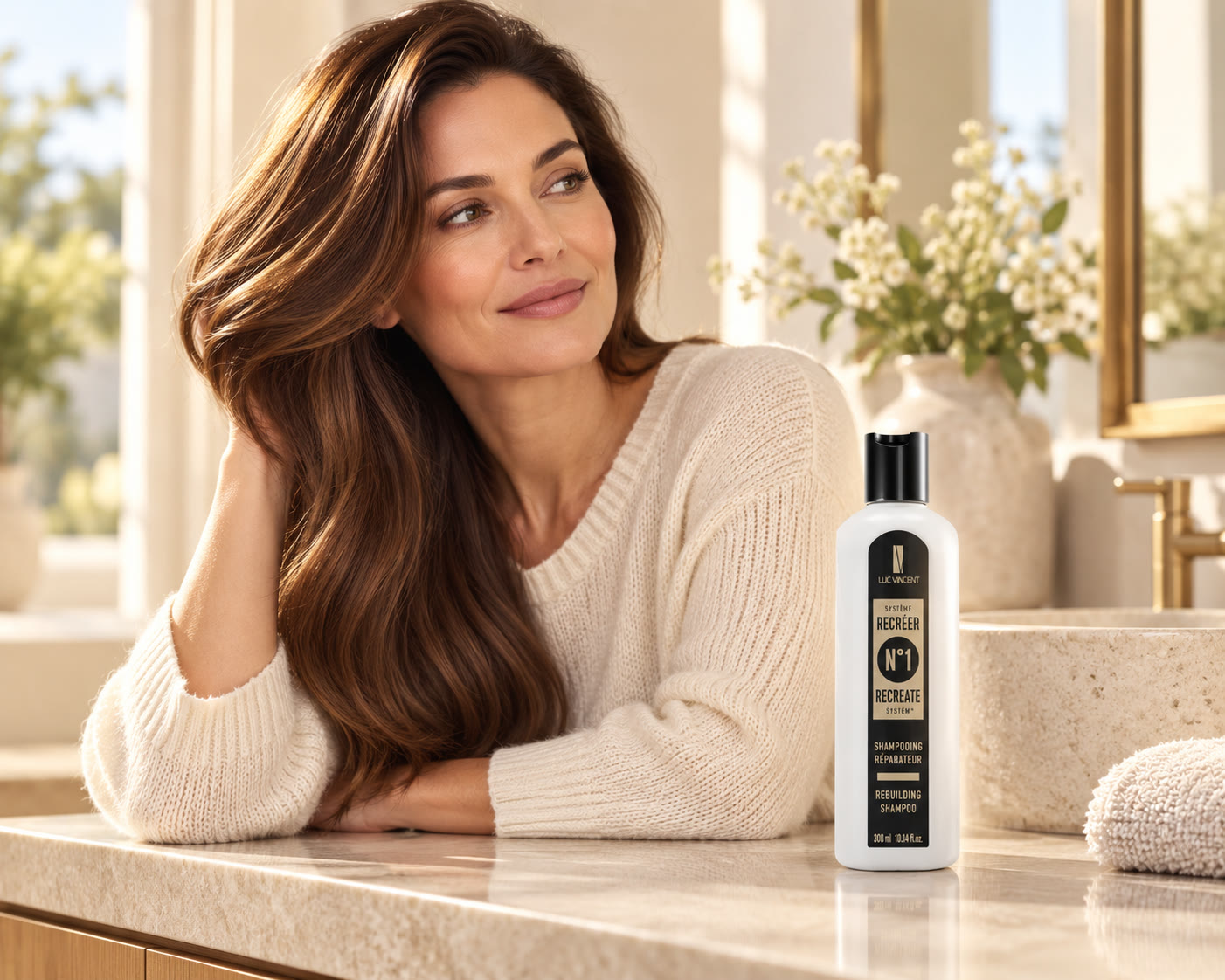 R-5 トリートメントリキッド パワー1 Recréer Nº1 Shampoo 1L – Damaged Hair | Luc Vincent