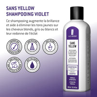 Thumbnail for 3 Shampoings SANS YELLOW éliminez les tons de jaune - Offre Exclusive ! - Luc Vincent